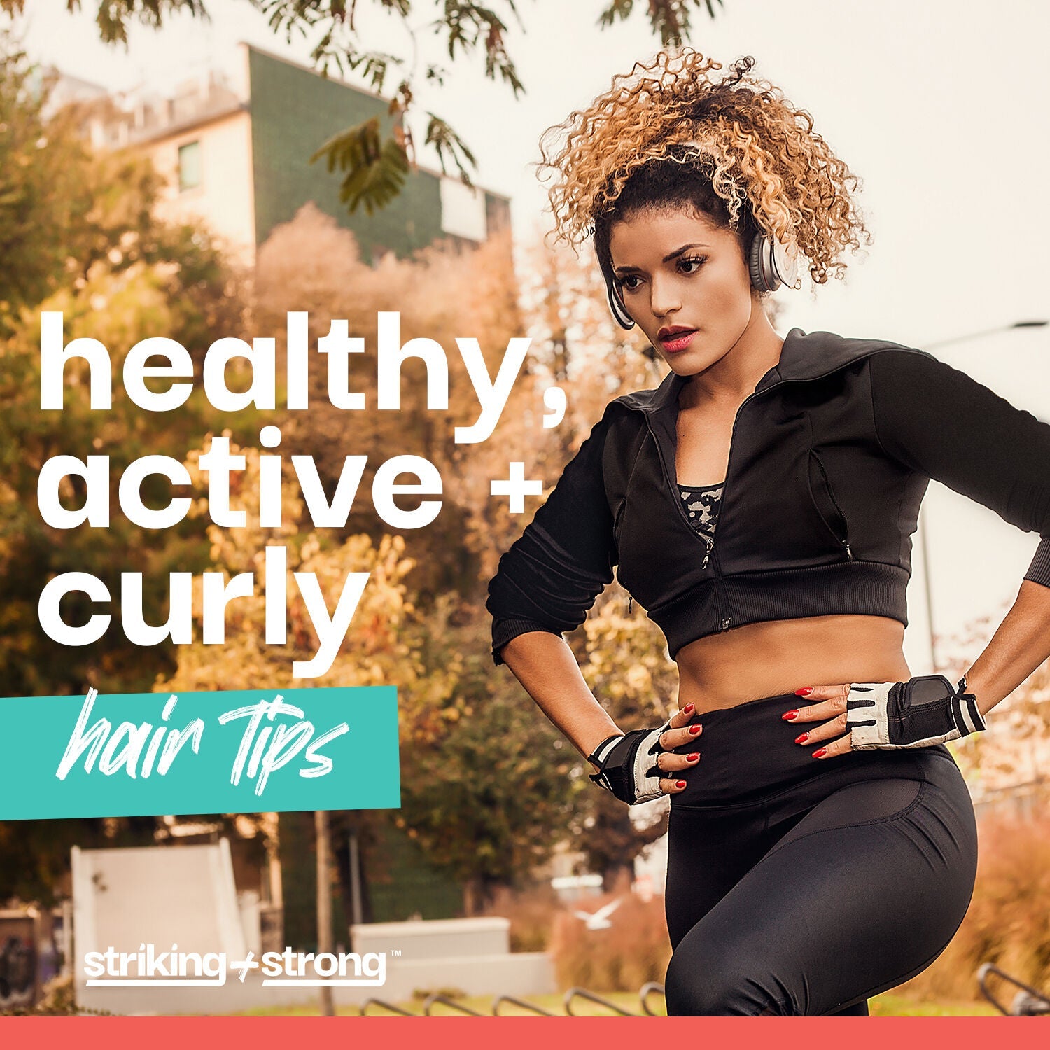 Keeping Curly Hair Healthy While Working Out