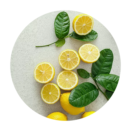 lemons in the Mighty Micellar cleansing shampoo by Striking + Strong