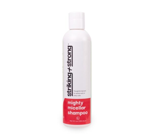 Might Micellar Shampoo | cleansing shampoo for curly-kinky hair by Striking + Strong