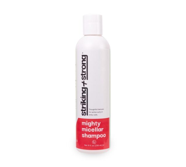 Might Micellar Shampoo | cleansing shampoo for curly-kinky hair by Striking + Strong
